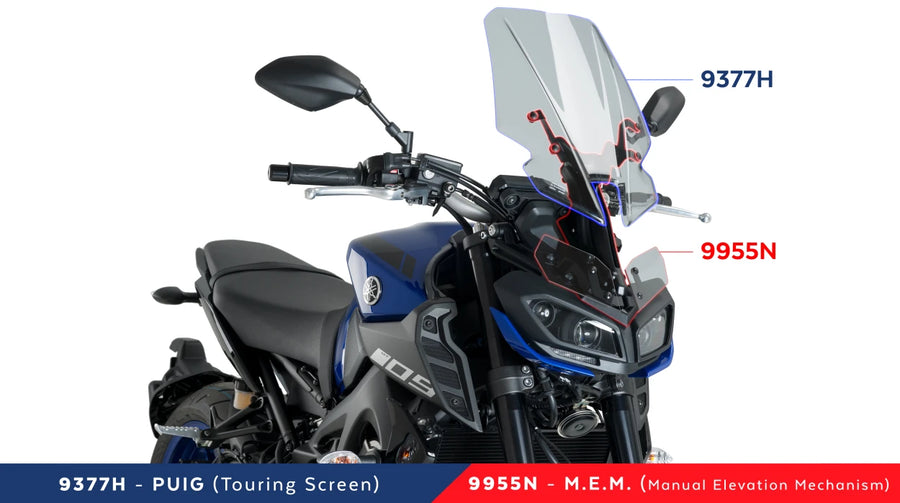 YAMAHA MT-09 SP [2020] – M.E.M. – Sort