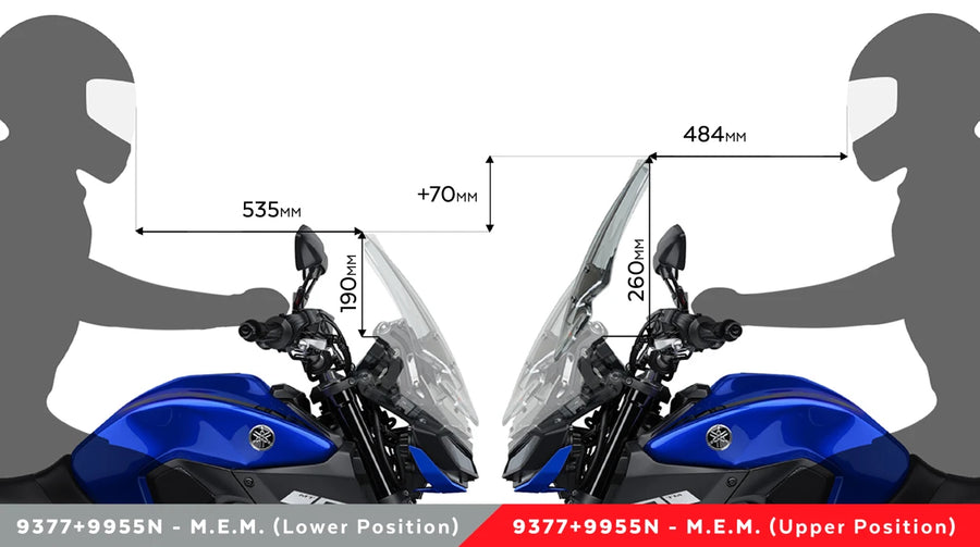 YAMAHA MT-09 SP [2020] – M.E.M. – Sort