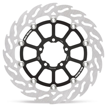 Ktm Duke 990 R ABS [2025-2026] - Flame Series Bremsscheibe – Oberfläche: Schwarz, Silber, Edelstahl – Bild 1