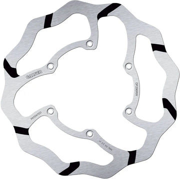 Yamaha Yz 125 [2022, 2024-2027, 2024, 2025] - BREMSESKIVE FAST BØLGE RILLET OVERSIZE – Billede 1