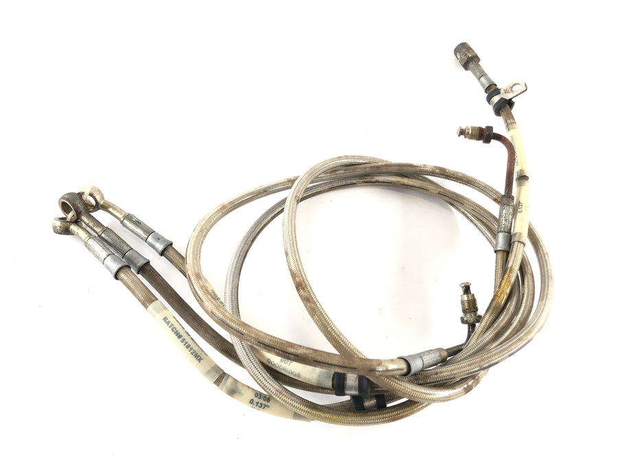 Kan på Spyder SM5 [2009] - Steel Flex Brake Lines indstillet foran