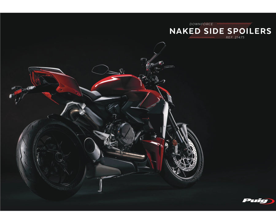 DUCATI STREETFIGHTER V2 [2024] – Nøgen forrude side