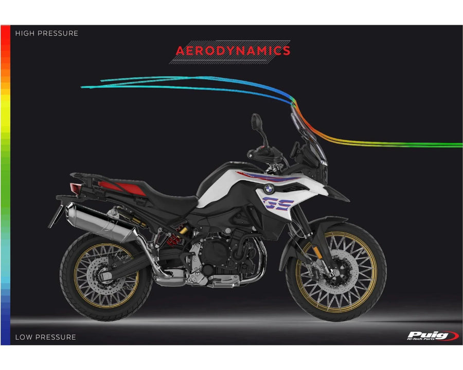BMW F 750 GS [2024] – Justerbar forrude – kraftigt tonet