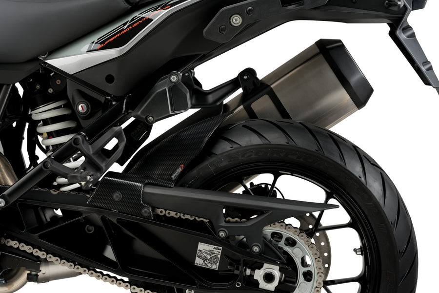 KTM 1290 SUPER ADVENTURE T [2023] – Baghjulsafdækninger – Carbon look