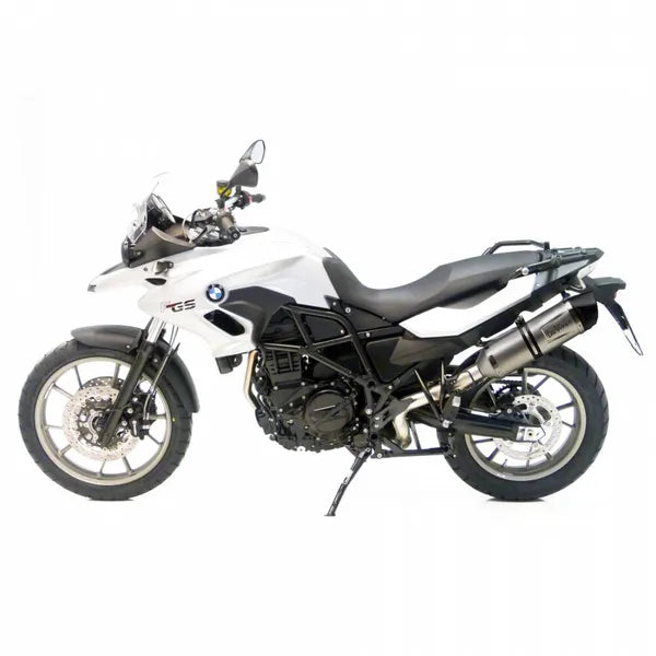 BMW F 800 GS Adventure [LEOVINCE] – LV One Evo slip-on lyddæmper lavet af rustfrit stål