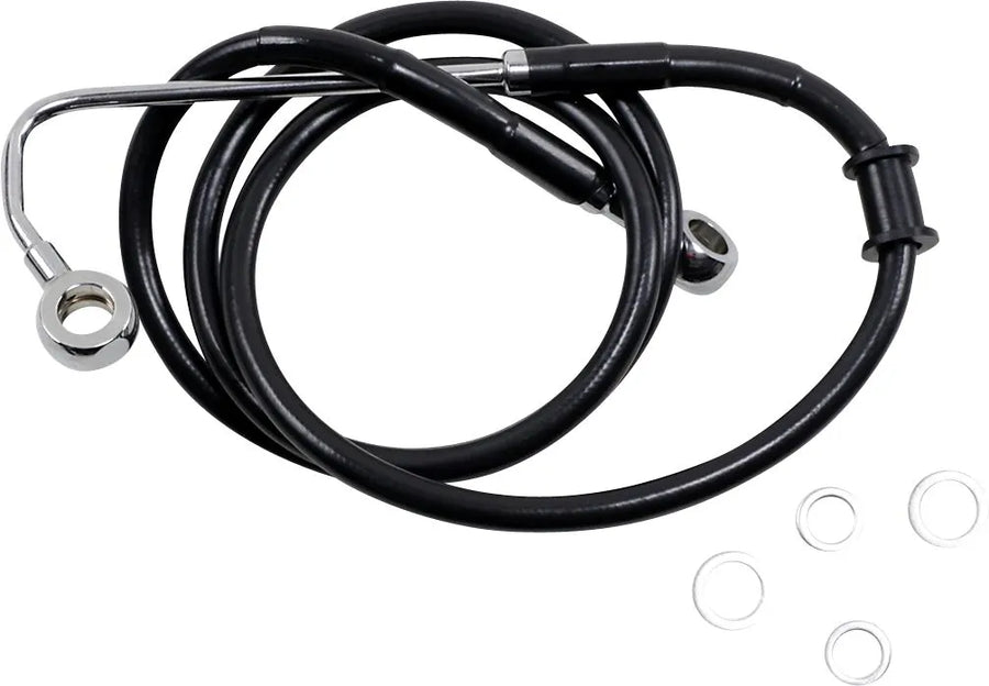 harley davidson flstc [DRAG SPECIALTIES] - Forlænget bremseslange i rustfrit stål