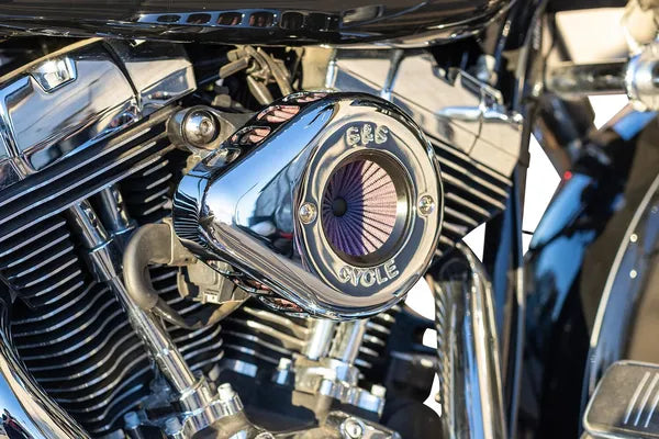 Harley-Davidson FXSBSE 1800 Breakout CVO [2013] - Air Stinger Stealth Luftfiltersatz – Oberfläche: Verchromt – Bild 9
