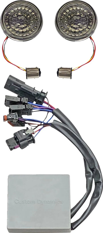harley-davidson street bob [CUSTOM DYNAMICS] – SMART LED kugleblinkindsatser - 0