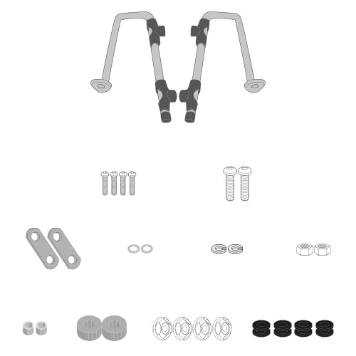 Honda Super Cub C125 [2018-2026] – Givi Windschild-Montagekit