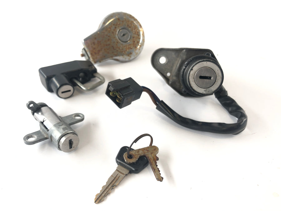 Yamaha XV 535 Virago 2yl [1987] - Castle Set Tank Lock Ignition Lock