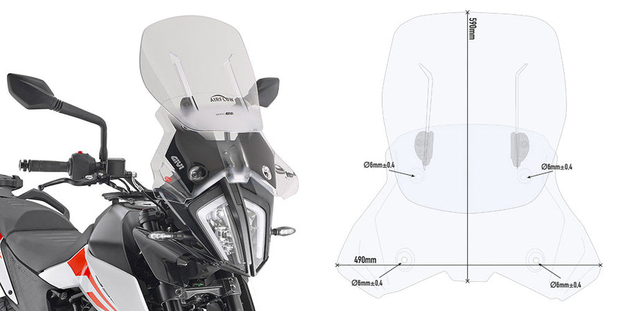 KTM 390 ADVENTURE [2020-2024] - Forrude
