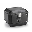 Trekker 44 ALASKA aluminium kuffert Monokey – sort, 44 liter volumen
