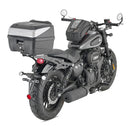 B32 BOLD Monolock Topcase mit Platte – schwarz uni / 32 Liter Volumen / max Zuladung 3 kg