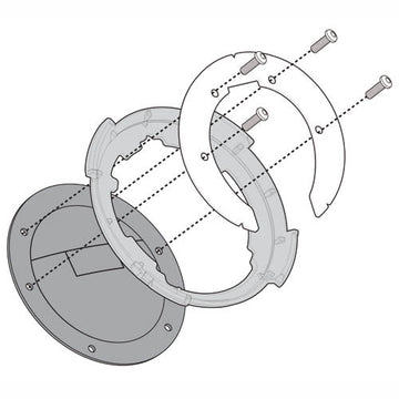Honda CBF 1000 ST [2010–2014] – Befestigungsring für Tanklock