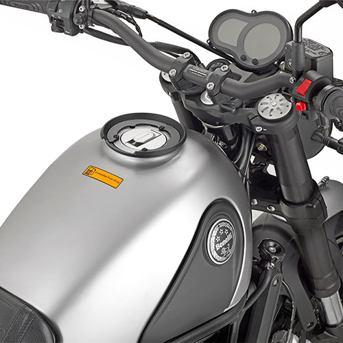 Benelli Leoncino 500 / Leoncino 500 Trail [GIVI] - Befestigungsring für TANKLOCK Taschen kompatibel mit XS319
