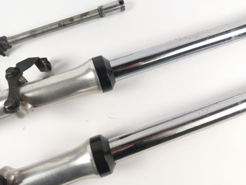 Yamaha XV 750 5G5 [1981] - Gaffel Telegabel Fripe Wheel Fork med akse 535 700 - 0