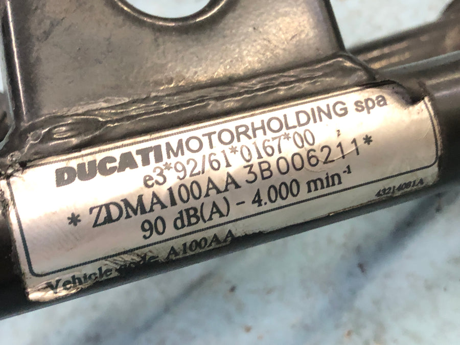 Ducati Multistrada 1000 DS [2004] - Frame med papirer