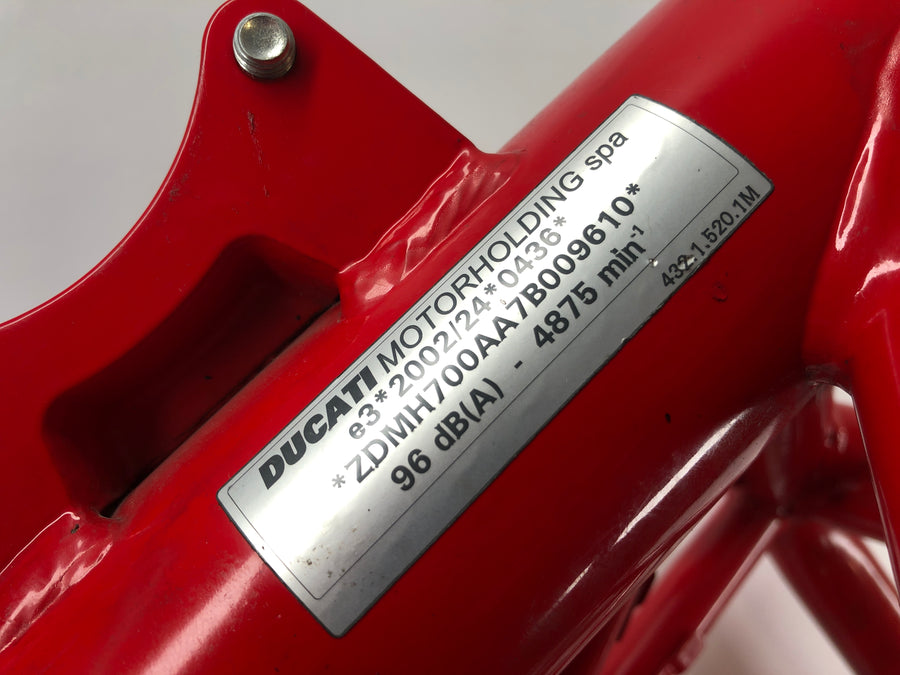 Ducati 1098 S H7 [2007] - Ramme med køretøjsbrev
