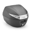C30NT - Monolock topkasse med plade – sort, med gennemsigtige reflekser