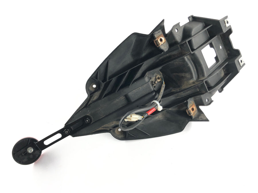 Moto Guzzi Stelvio 1200 8V [2011] - Literpladeholder med nummerplade lys