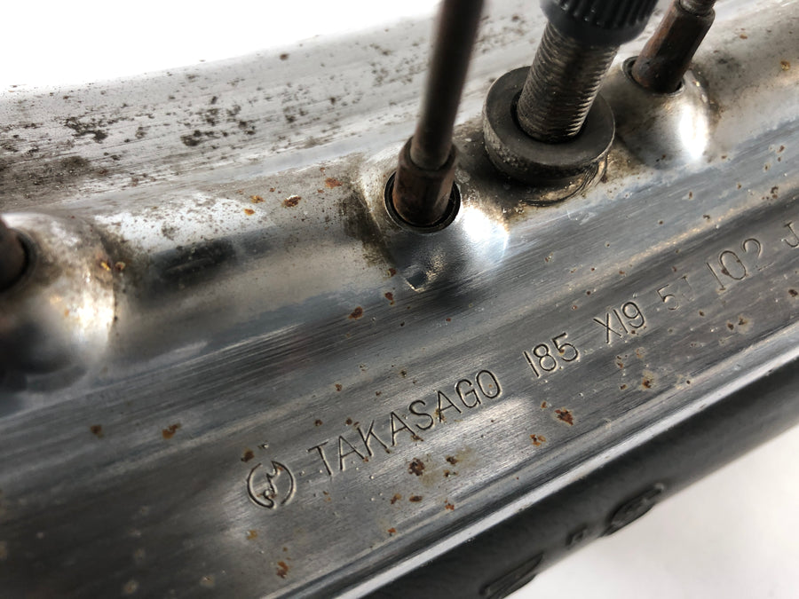 Suzuki T 500 [GT 500] - Fronthjulkanten foran