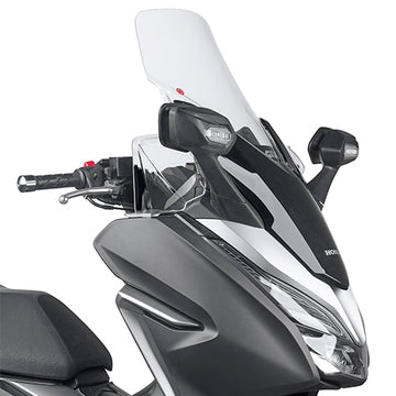 Honda Forza 125 [GIVI] - Seitlicher Verkleidungs-Windabweiser transparent mit Montagekit