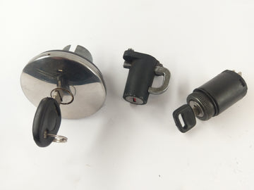 Moto Guzzi Nevada 750 Lk [2001] - Låsesmed Tændingsgap Tanl Låg Helmet Lock - 0