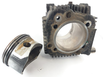 Cagiva Elefant 750 6B [1988] - Cylinder med stempler liggende cylinder