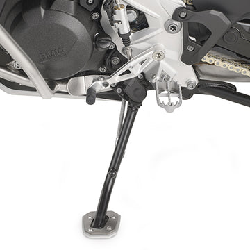 BMW F 900 GS Adventure [GIVI] - Fuß-Verbreiterung aus Aluminium und Edelstahl für den Original Seitenständer