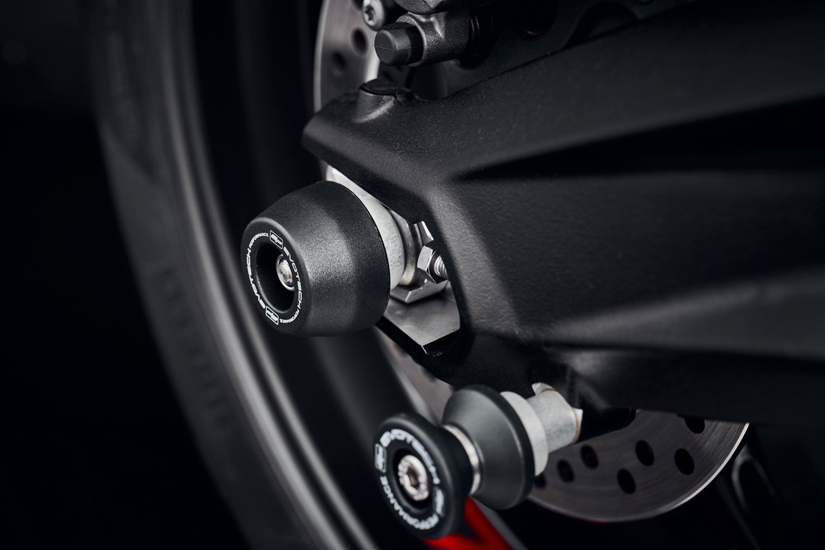 Triumph Street Triple 765 R [fra 2023] - akselbeskyttersæt – 360° Ansicht 8
