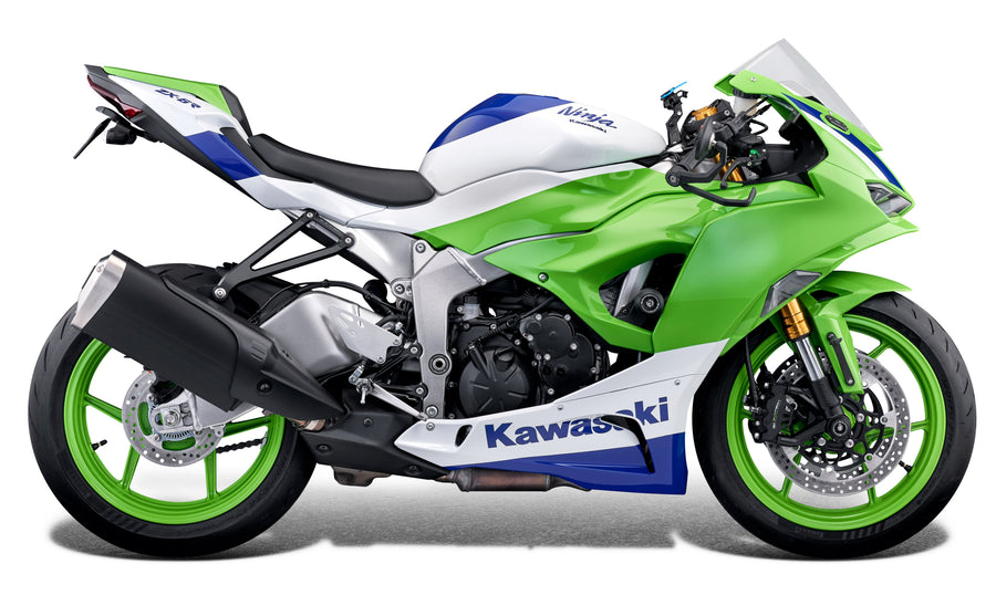 Kawasaki Ninja ZX-6R 40th Anniversary Edition [2024+] - Achsprotektoren-Set