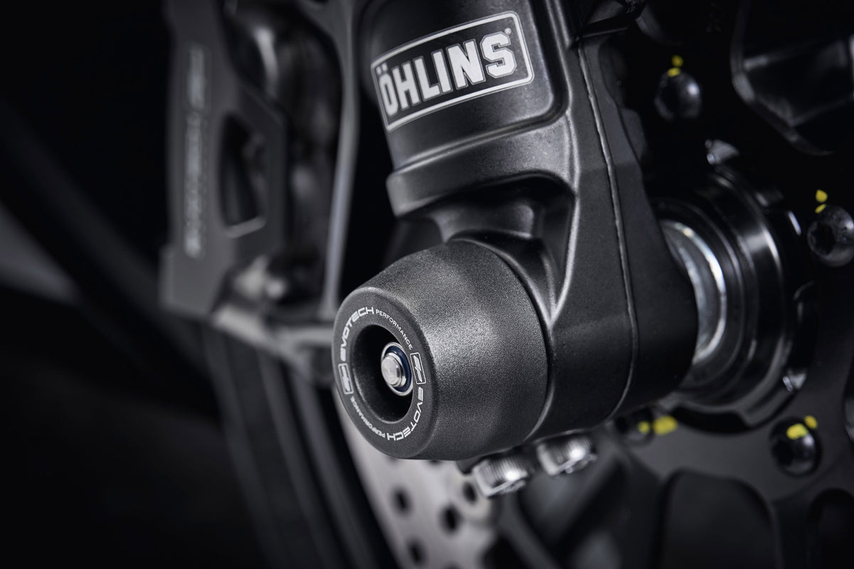 Ducati Panigale V2 Superquadro Final Edition [2025+] - Achsprotektoren-Set – 360° Ansicht 2