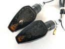LED blinker med modstande sort [med e -test -mærke] - Yamaha Kawasaki Suzuki Ducati KTM-2