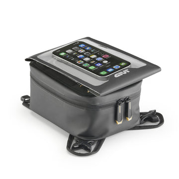 [GIVI] – GRAVEL-T - Vandtæt tanktaske sort – volumen 3 liter, med stropper