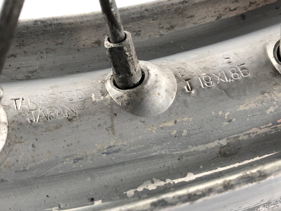 Yamaha XS 650 Type 447 [1975] - FORHJULHJULKANG Med bremseskiver