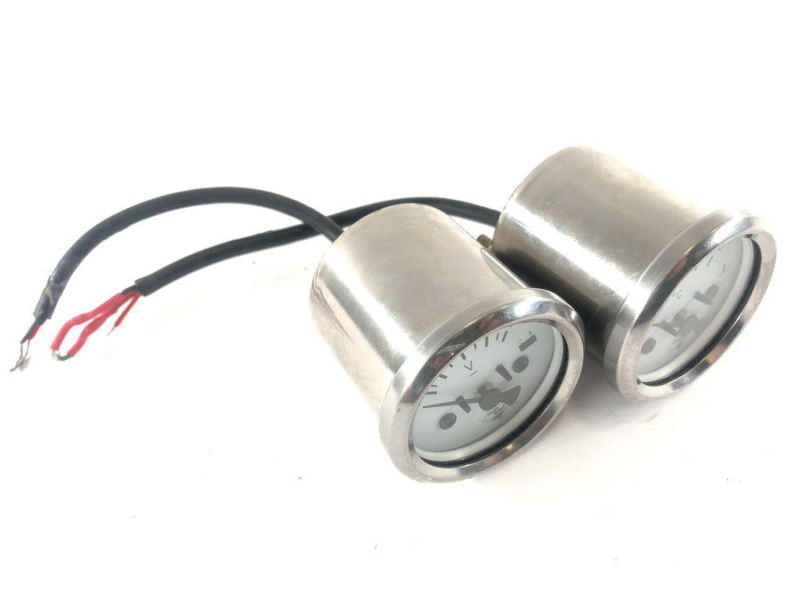Triumph Tiger 1050 115ng [2016] - Olietemperatur og voltmeter Yderligere instrumenter