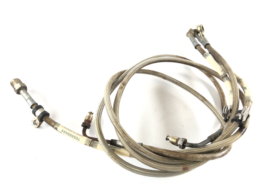 Kan på Spyder SM5 [2009] - Steel Flex Brake Lines indstillet foran