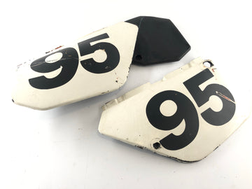Yamaha DT 125 4BL [1997] - Bageste trim side dele til venstre og højre