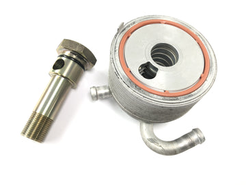Yamaha YZF R1 RN09 [2002] - Oliekøler varmeveksler oliefilterhus oliefilteradapter