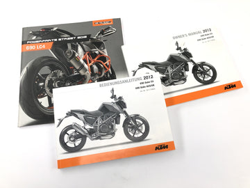 KTM Duke 690 A3 [2012] - Betjeningsvejledning Brugervejledning Betjeningsvejledning
