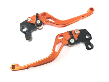 KTM Duke 690 A3 [2012] - Probrake greb sæt bremsegreb koblingsgreb justerbart orange aluminium med ABE