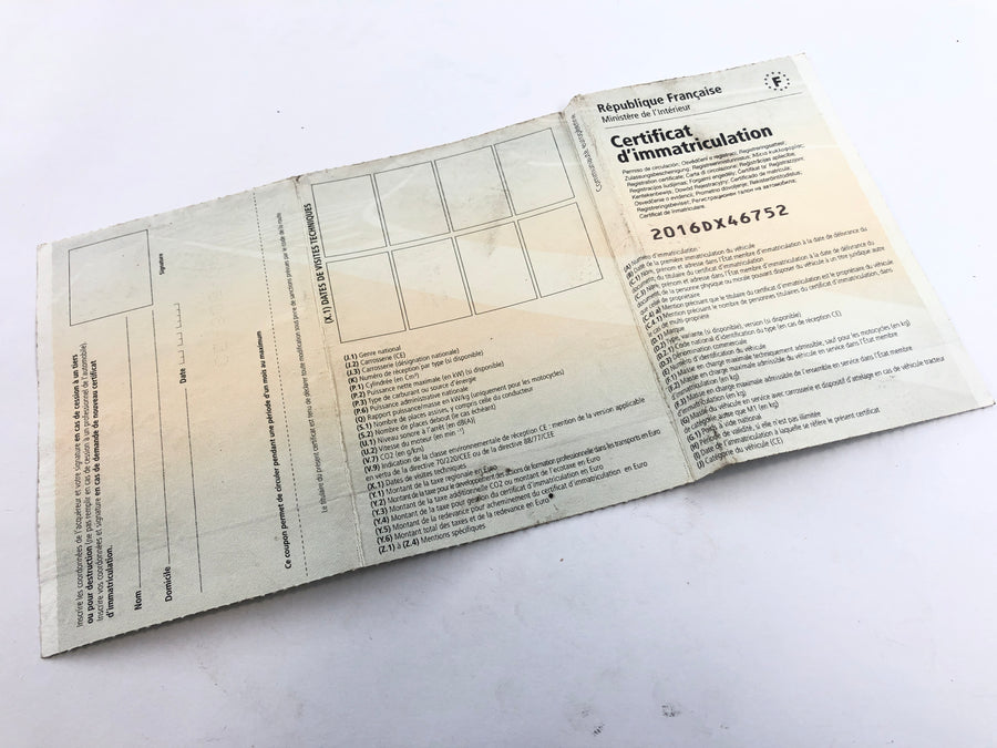 Honda St 1100 SC26 Pan European [1990] - Frame med papirer