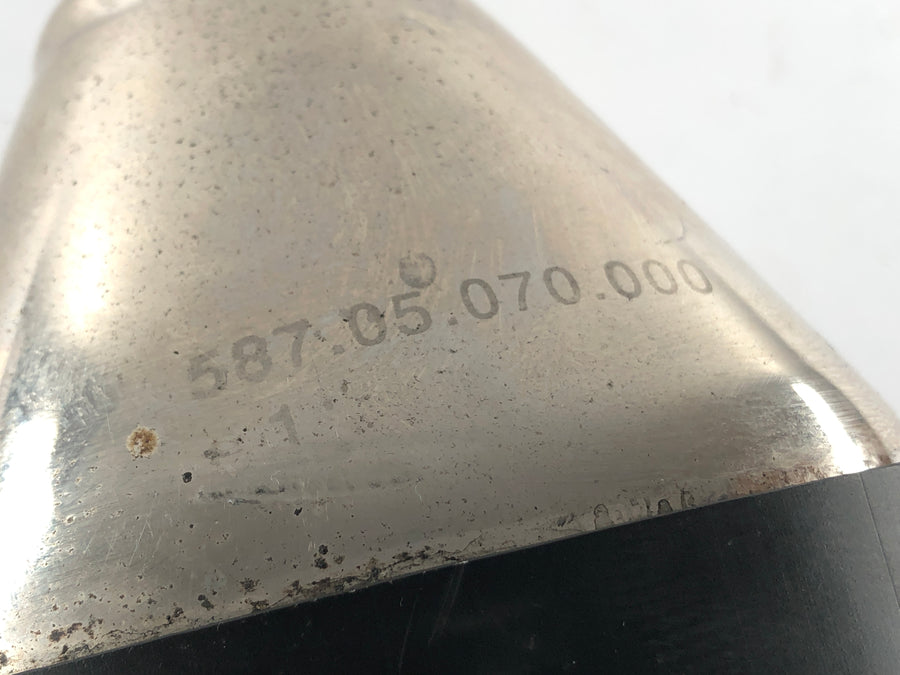 KTM LC4 640 Duke 2 [2001] - udstødning af lyddæmper til højre