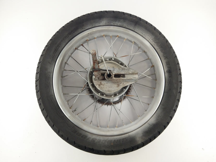 Honda XR 125 L JD19 [2005] - Hinterrad Rim bagefter