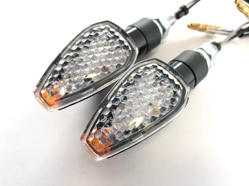 LED -blinker med modstande klar [med E -Test Mark] - Yamaha Kawasaki Suzuki Ducati KTM - 0