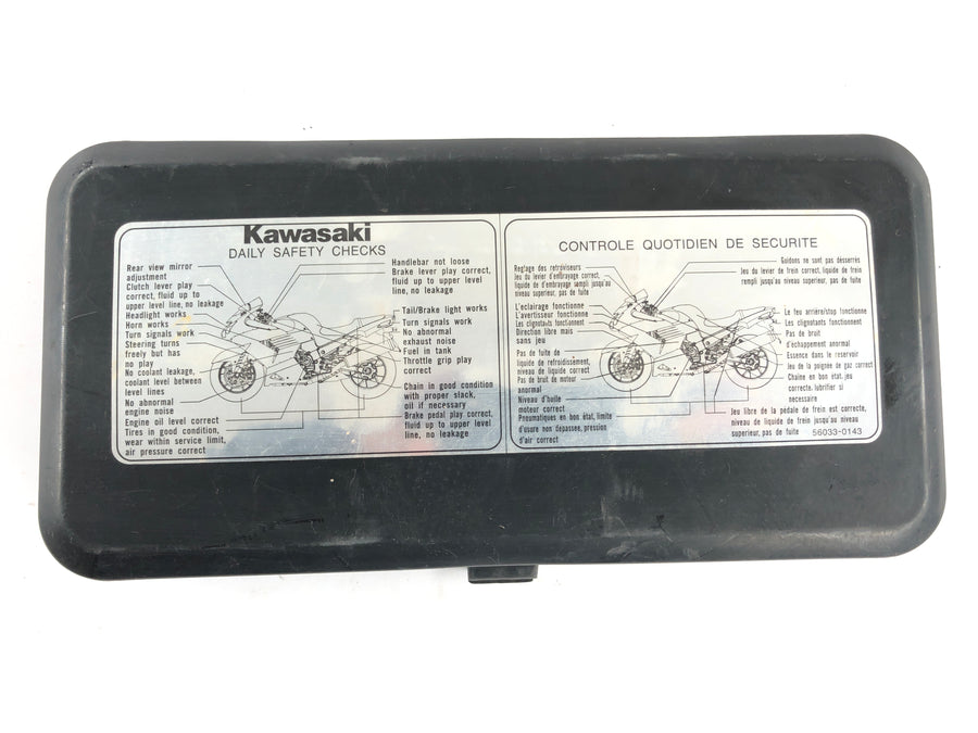 Kawasaki Zephyr 750 ZR750C [1991] - Bagerste indvendigt låg på låg