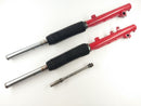 Moto Guzzi V65 TT [All Years Construction] - Fork Telegabel med akse-4