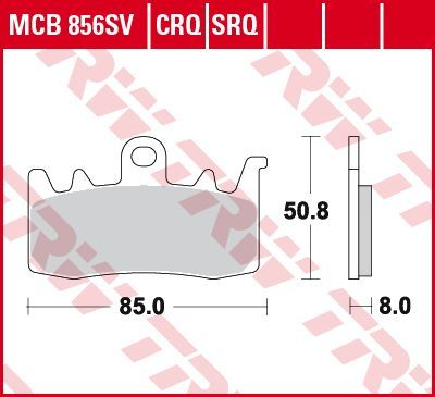Ducati Multistrada 950 ABS AA05AA/AA06JA [2017-2018] - Bremseklodser foran