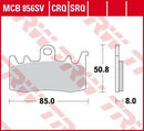 Ducati Multistrada 950 ABS AA05AA/AA06JA [2017-2018] - Bremseklodser foran