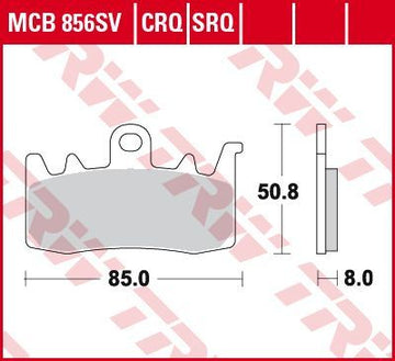 Ducati Multistrada 950 ABS AA05AA/AA06JA [2017-2018] - Bremseklodser foran